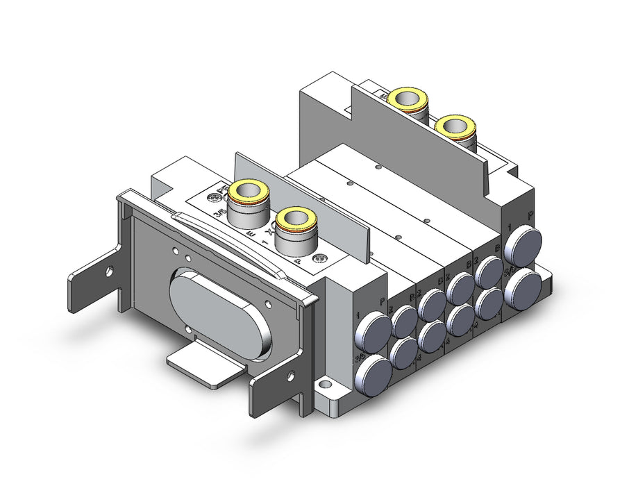 SS5Y5-12S60-04B-N SS5Y5 4 STA MANIFOLD BASE