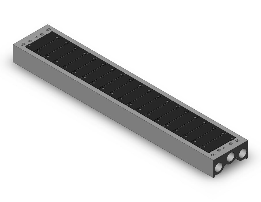 SS5Y5-20-20-00N MFLD, BODY PT, SY5000 SERIES