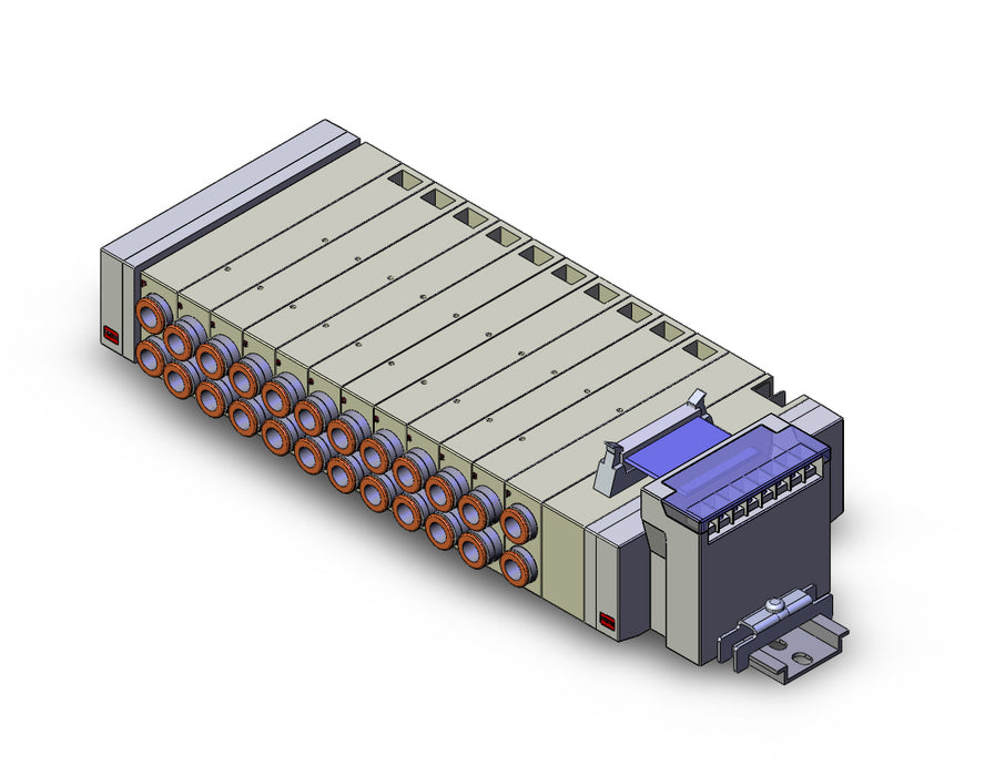 SS5Y5-45S1QU-10B-C8 MFLD, BASE MT, DIN RAIL MT
