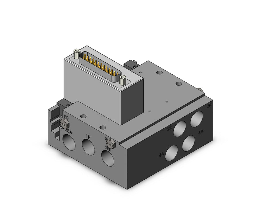 SS5Y5-50F1-02D-02T Plug-in Metal Base
