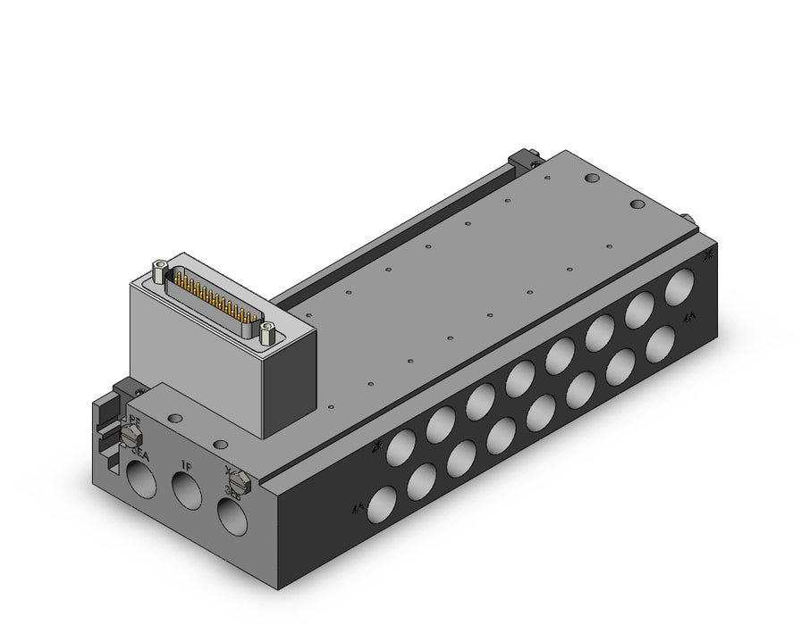 SS5Y5-50F1-08B-02T Plug-in Metal Base