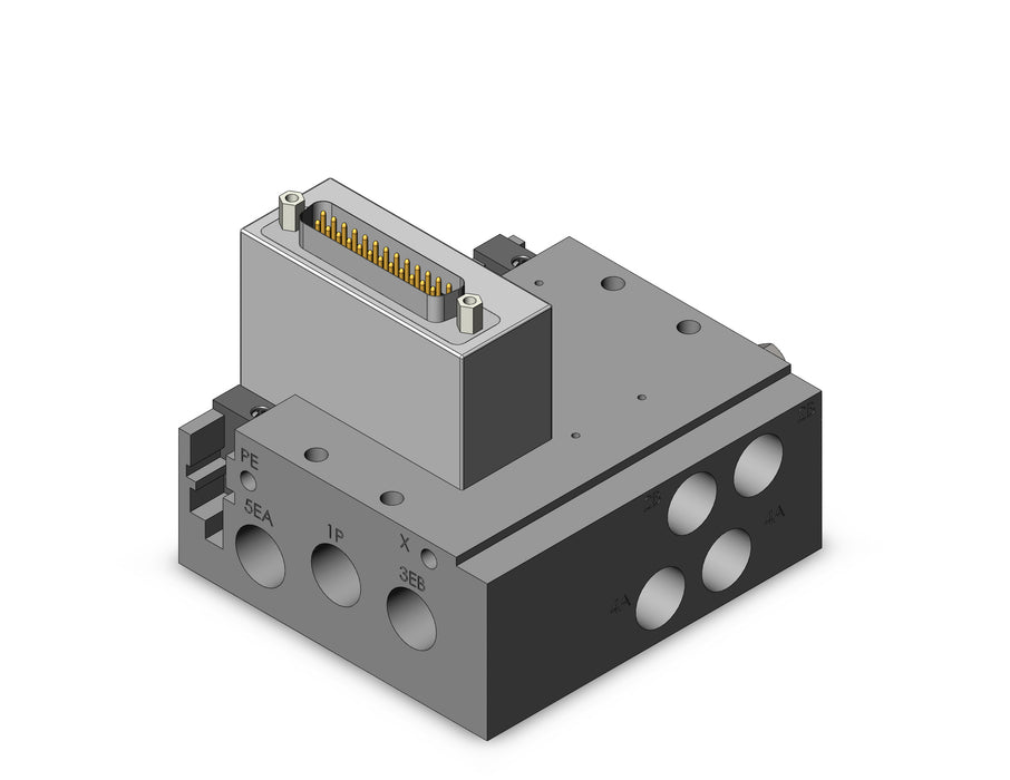SS5Y5-50RF1-02D-02T Plug-in Metal Base