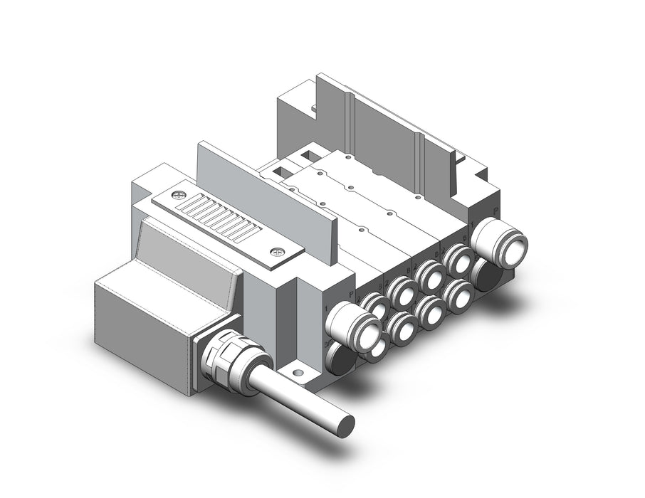 SS5Y7-10L32-04BS-N11 SS5Y7 4 STA MANIFOLD BASE