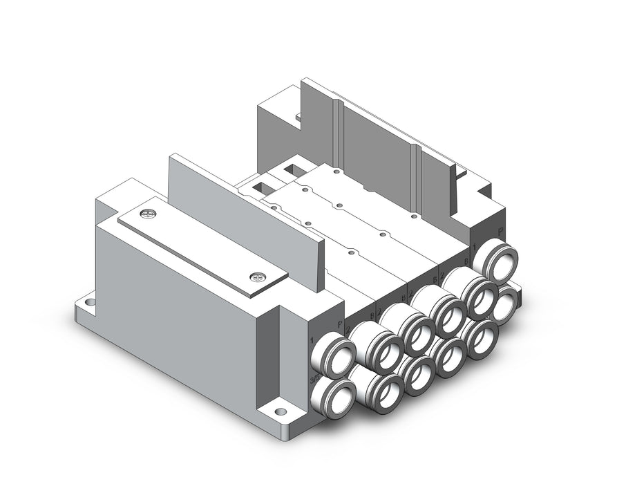 SS5Y7-10S0-04B-C12 SS5Y7 4 STA MANIFOLD BASE