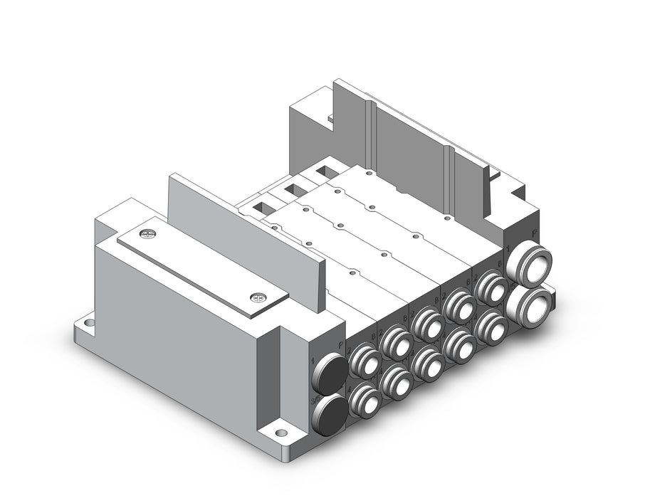 SS5Y7-10S0-05U-C8 SS5Y7 5 STA MANIFOLD BASE