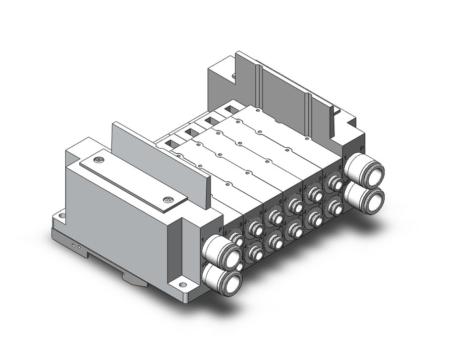 SS5Y7-10S0-06B-N7D0 SS5Y7 6 STA MANIFOLD BASE