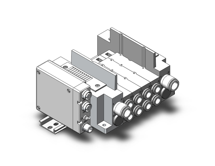 SS5Y7-10SEBN-04BS-N11D SS5Y7 4 STA MANIFOLD BASE