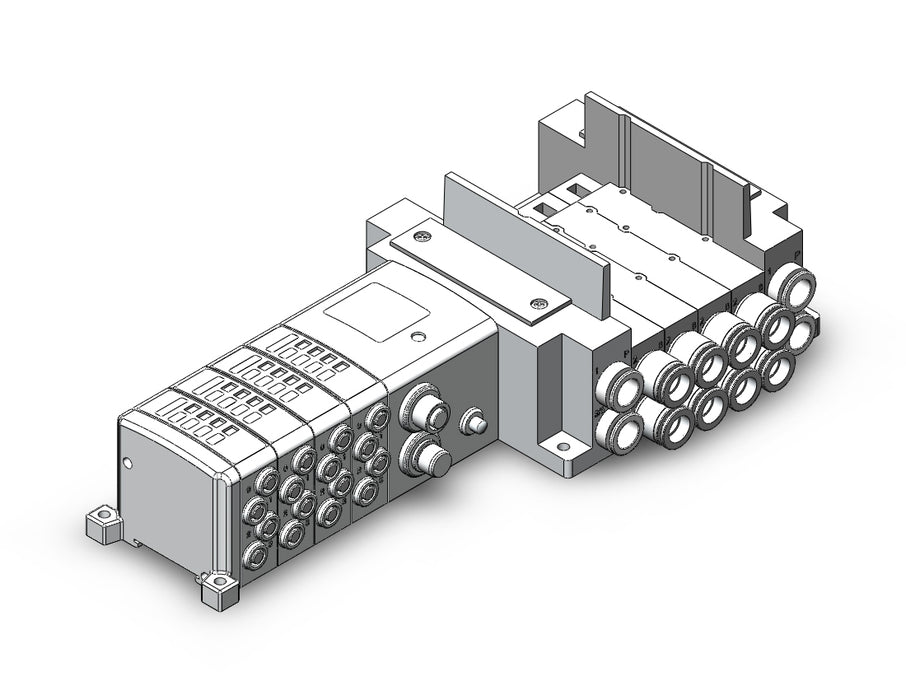 SS5Y7-10SZE4C-04B-C12 SS5Y7 4 STA MANIFOLD BASE