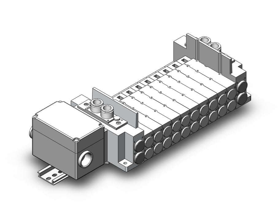 SS5Y7-12TC-10B-D SS5Y7 10 STA MANIFOLD BASE