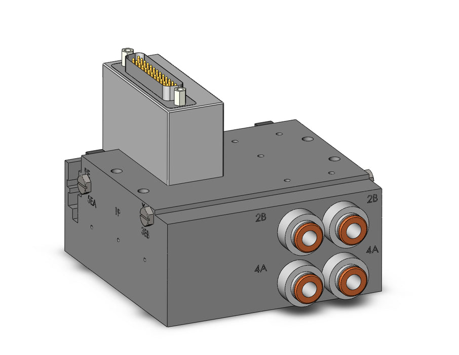 SS5Y7-50F1-02B-KN7N Plug-in Metal Base