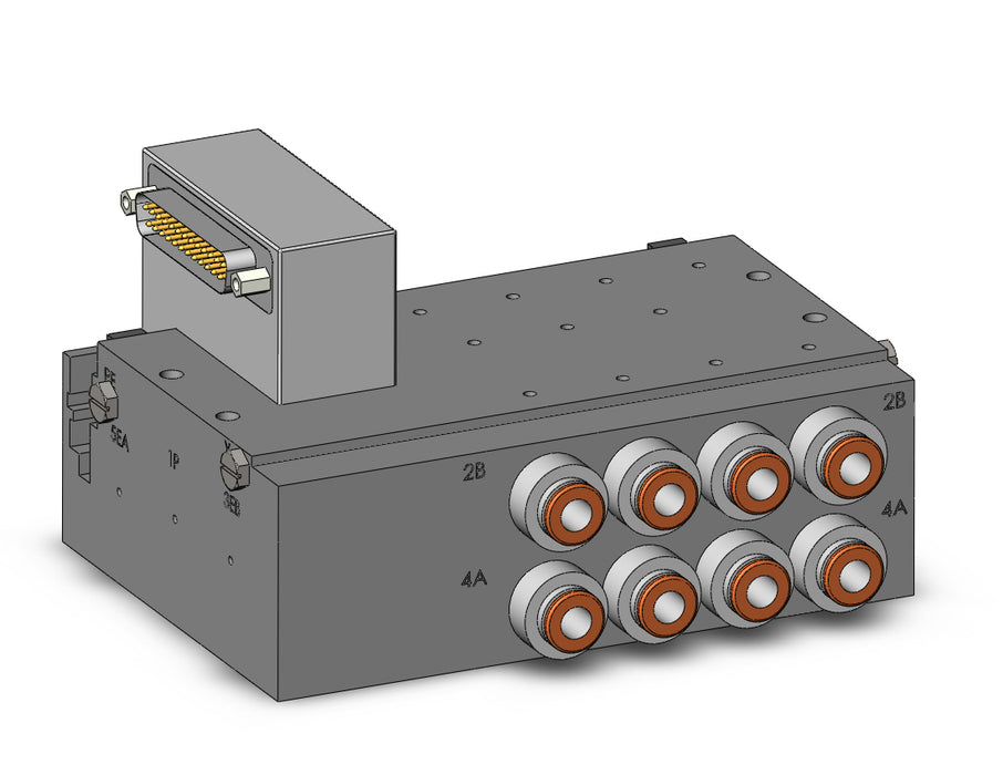 SS5Y7-50F2-04B-KN7N Plug-in Metal Base