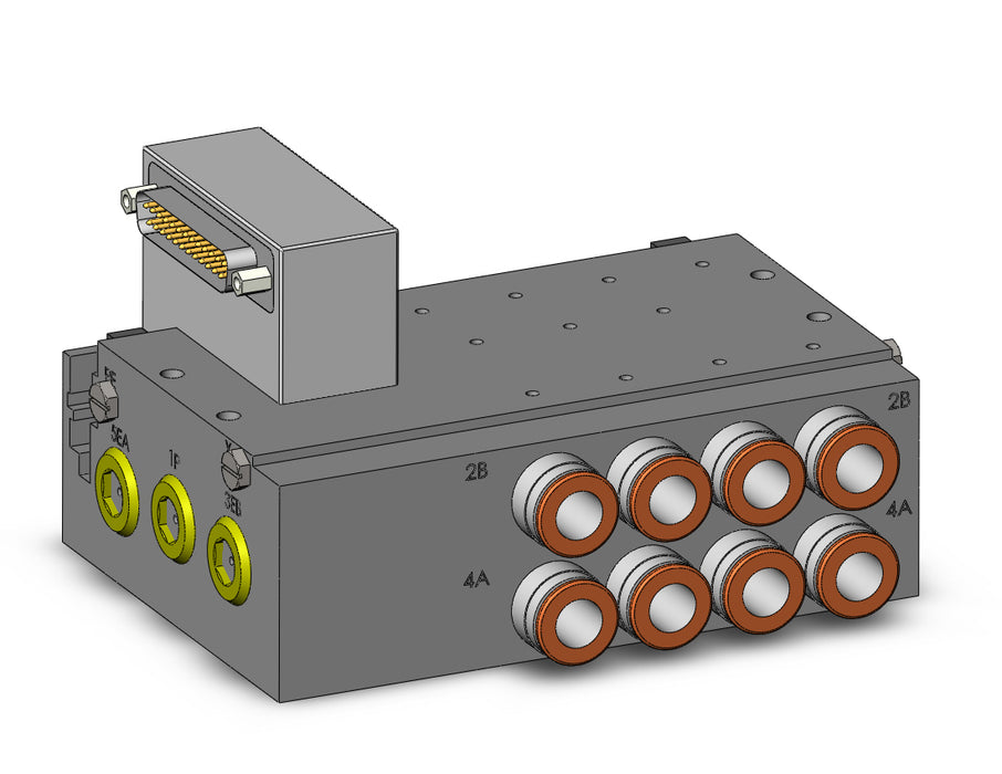 SS5Y7-50F2-04U-KN11N PLUG-IN METAL BASE