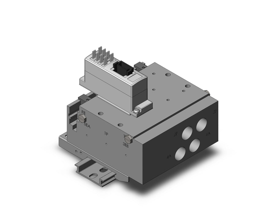 SS5Y7-50S5N-02B-02ND Plug-in Metal Base