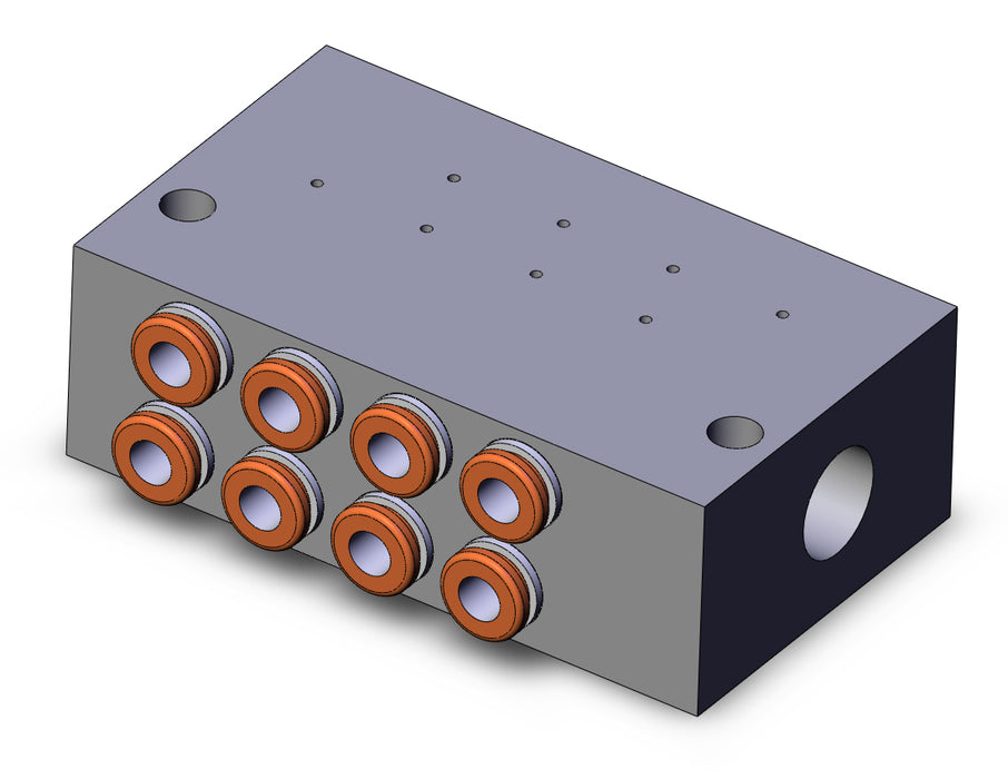 SS5YJ3-46-04-C4 SYJ 5 port valve manifold