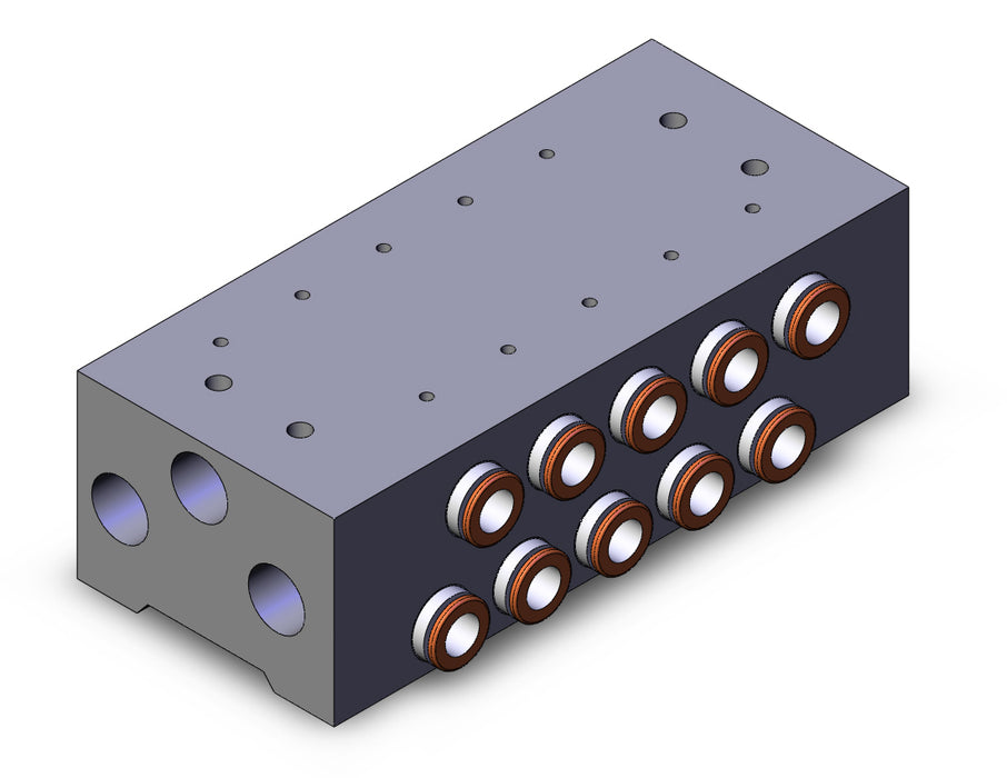 SS5YJ7-42-05-N9T SYJ 5 port valve manifold