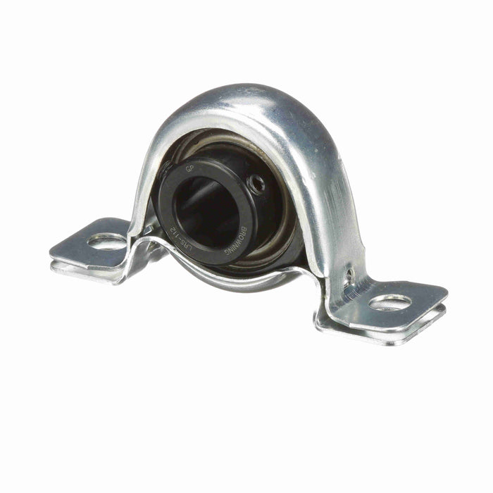 Mounted Stamped Steel Two Bolt Pillow Block Ball Bearing 52100 Bearing Steel Setscrew Lock