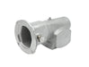 Speed Reducer Tigear-2 Worm Gear Speed Reducers 12.7:1 Left Solid Output Shaft 2.00" Center Distance 56C Input Coupling Style Motor Flange No Base Kit Single Reduction Right Angle Washdown 