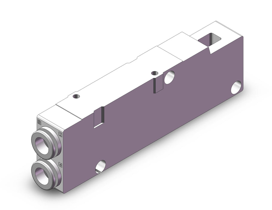 SV2000-50-1A-C8 MANIFOLD BLOCK ASSY