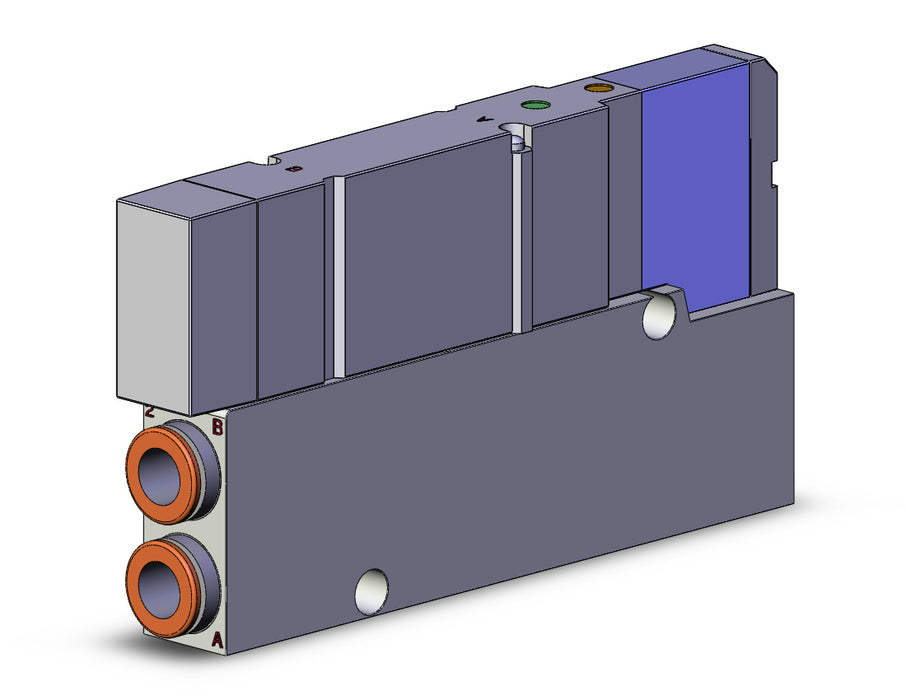 SV2300-5FU-T-C8 3 Position Closed Center