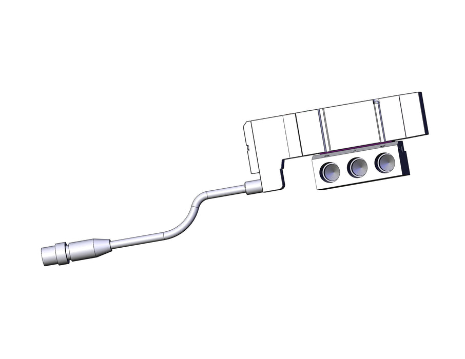 SV2300-5W1R-02 3 Position Closed Center