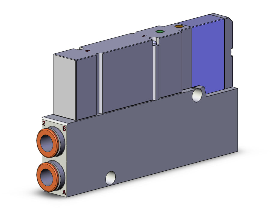 SV2A00-5FU-T-C8 4 Position Dual 3 Port (N.C./N.C.)