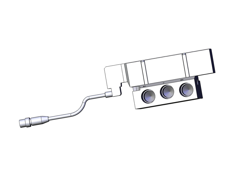 SV4400-5W2U-04N 3 Position Exhaust Center