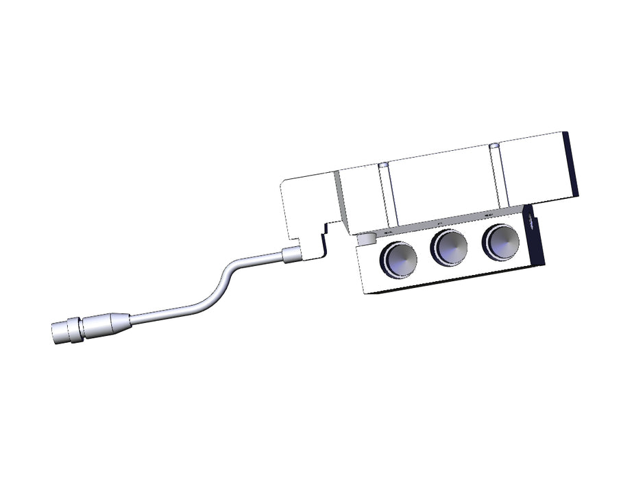 SV4400-5W7U-04N 3 Position Exhaust Center