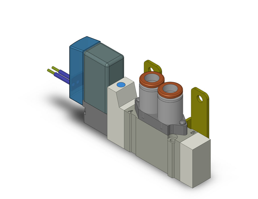 SY3120-1G-C6-F2 5 port solenoid valve