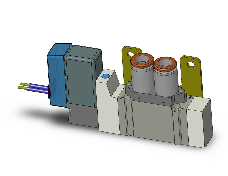 SY3120-2G-C6-F2 5 port solenoid valve