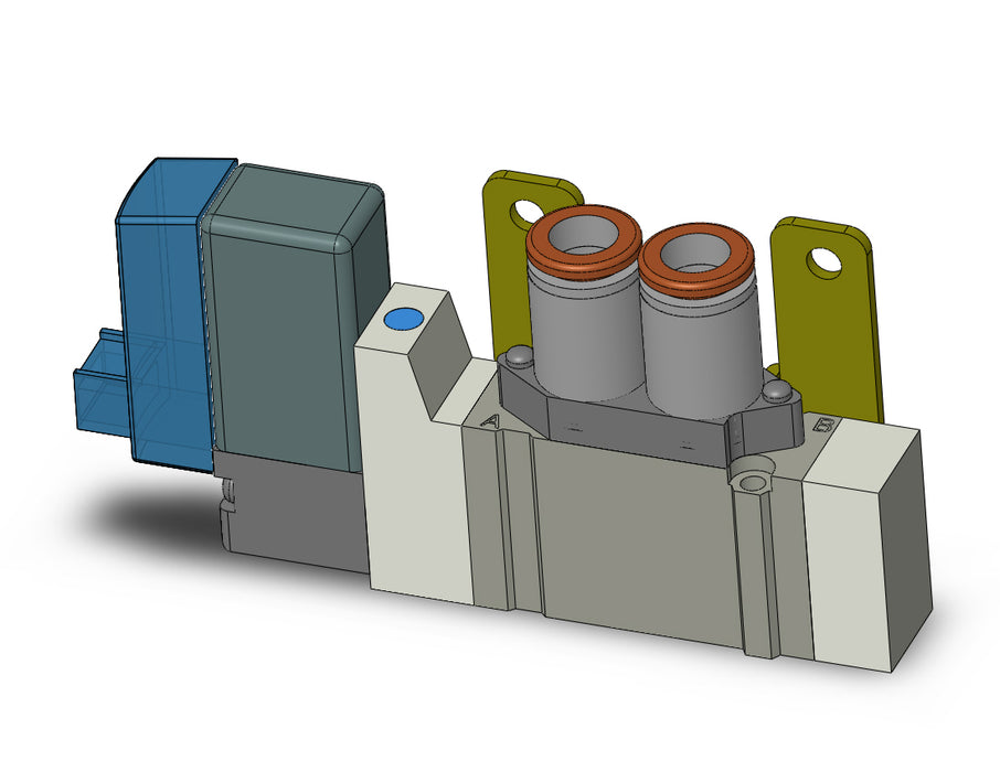 SY3120-4LOZ-C6-F2 VALVE, SGL SOL, BODY PT (AC)