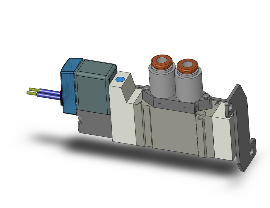 SY3120-5G-C4-F1 VALVE, SGL SOL, BODY PT (DC)