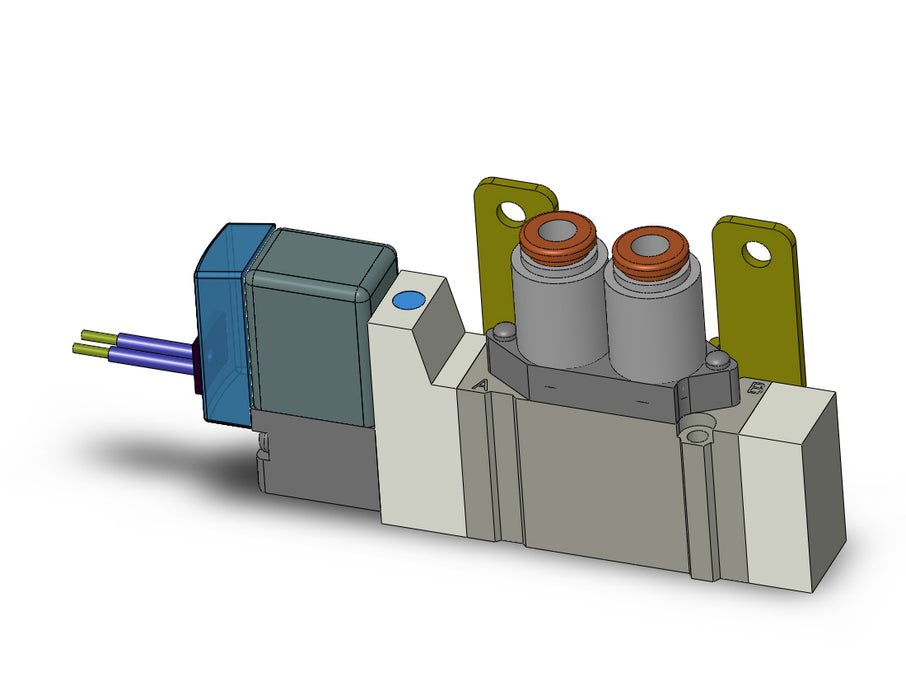 SY3120-5G-C4-F2 VALVE, SGL SOL, BODY PT (DC)