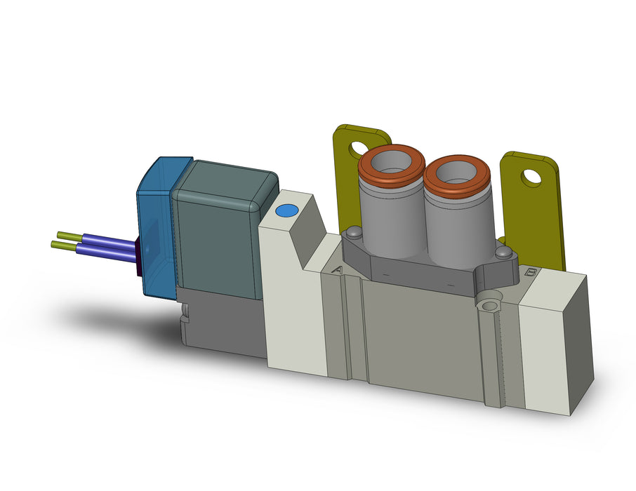 SY3120-5G-C6-F2 5 port solenoid valve
