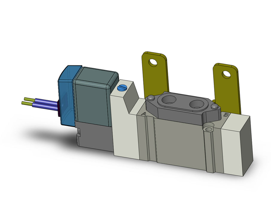 SY3120-5GSD-M5-F2 VALVE, SGL SOL, BODY PT (DC)