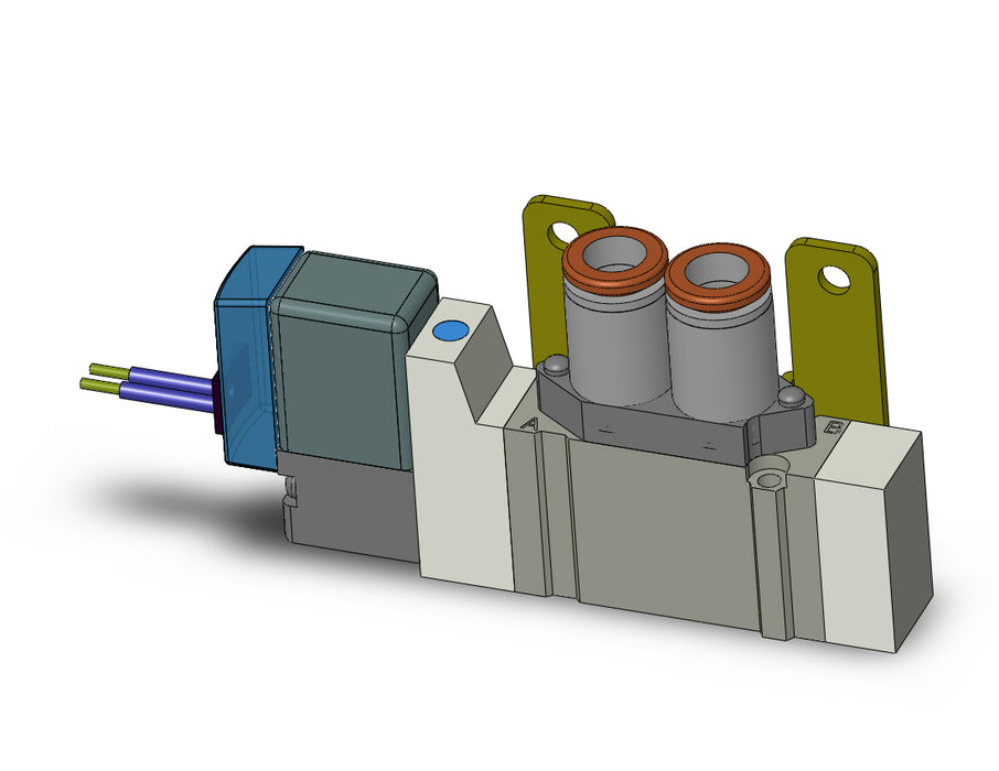 SY3120-5GZ-C6-F2 5 port solenoid valve
