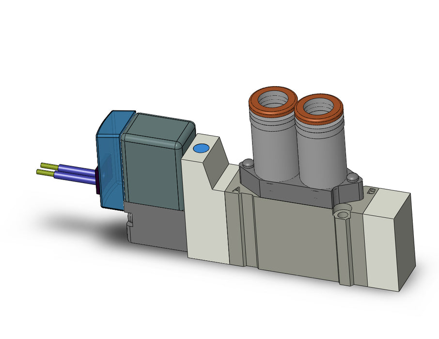 SY3120-5GZ-N7 VALVE, SGL SOL, BODY PT (DC)