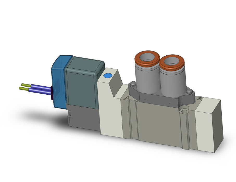 SY3120-5H-C6 5 port solenoid valve
