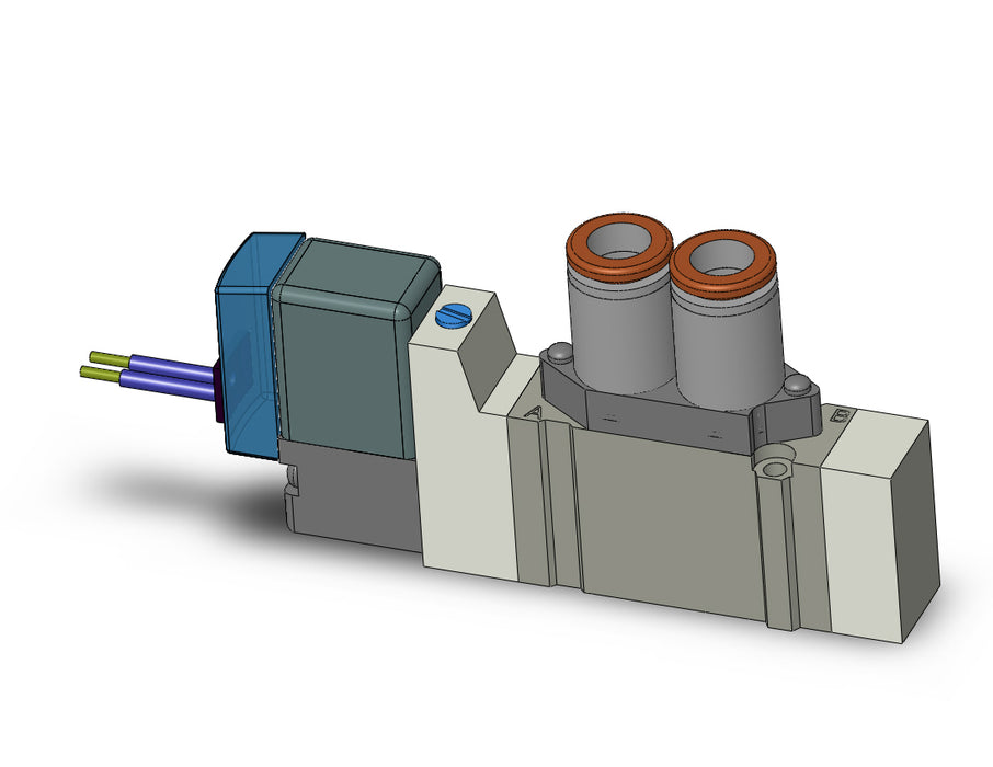 SY3120-5HSD-C6 VALVE, SGL SOL, BODY PT (DC)