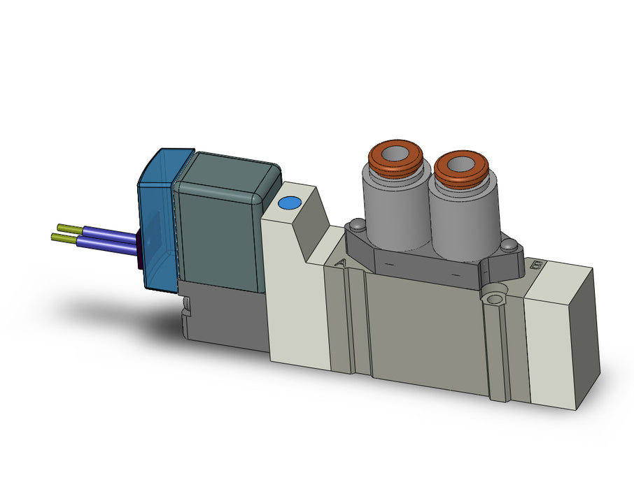 SY3120-5HZ-C4 5 port solenoid valve