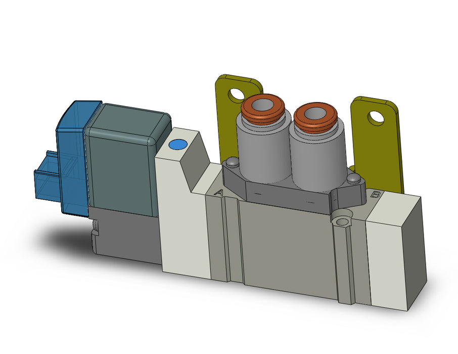 SY3120-5LOU-C4-F2 5 port solenoid valve