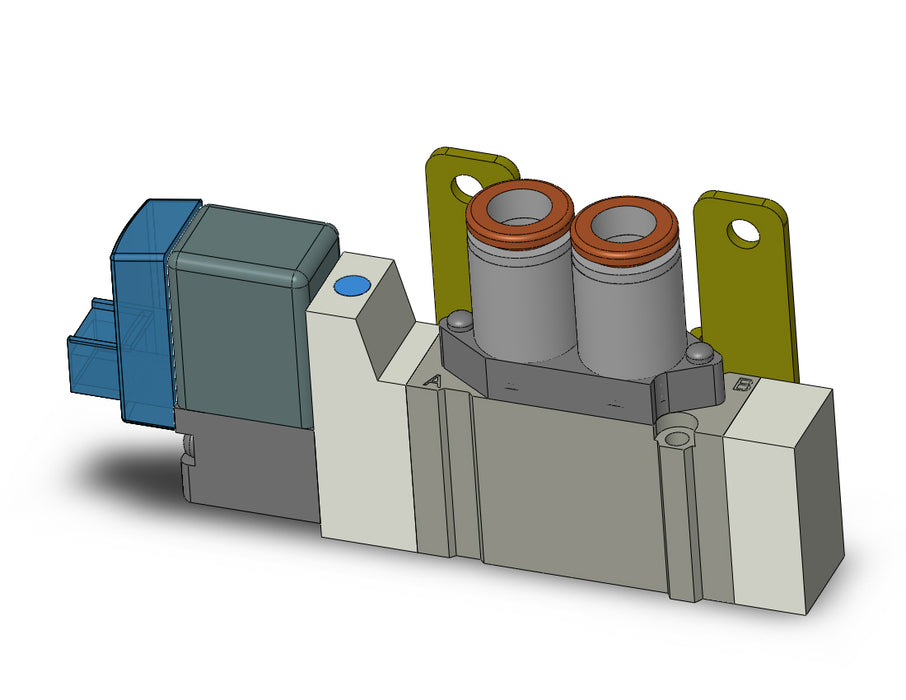 SY3120-5LOZ-C6-F2 VALVE, SGL SOL, BODY PT (DC)