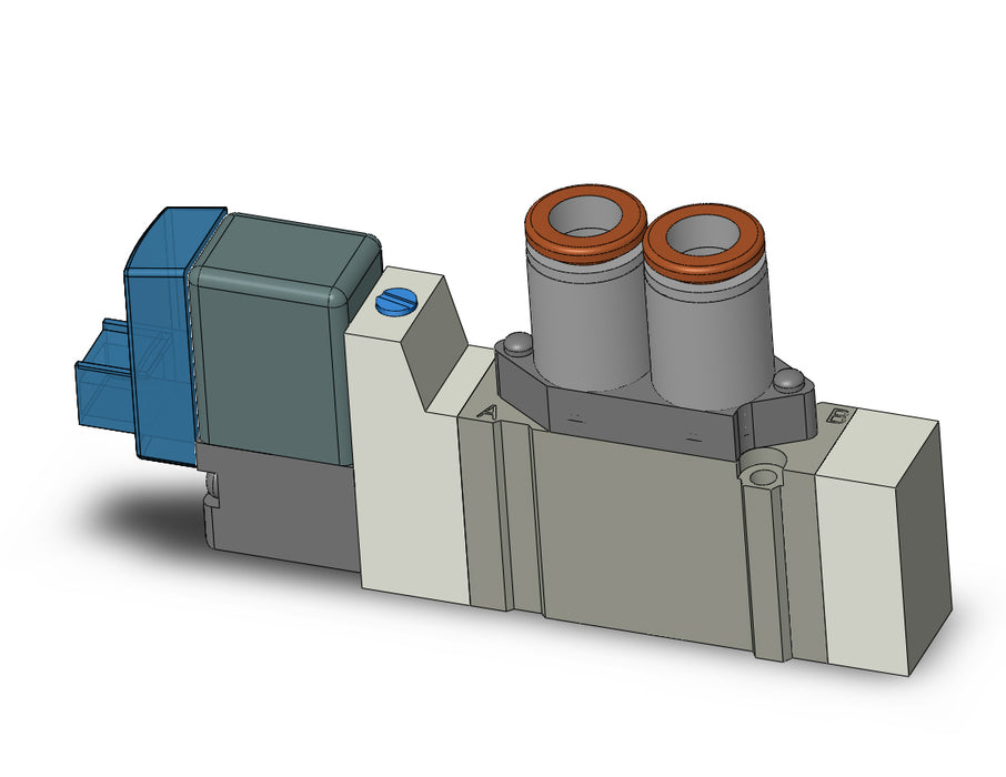 SY3120-5LOZD-C6 5 port solenoid valve