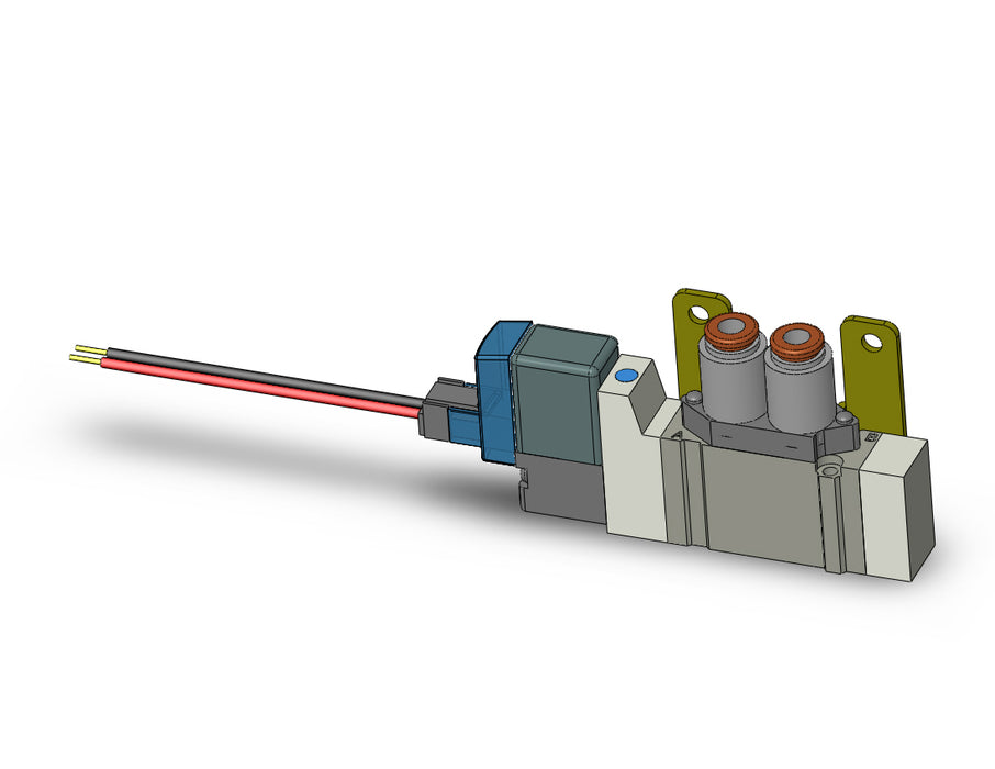 SY3120-5LS-C4-F2 5 port solenoid valve