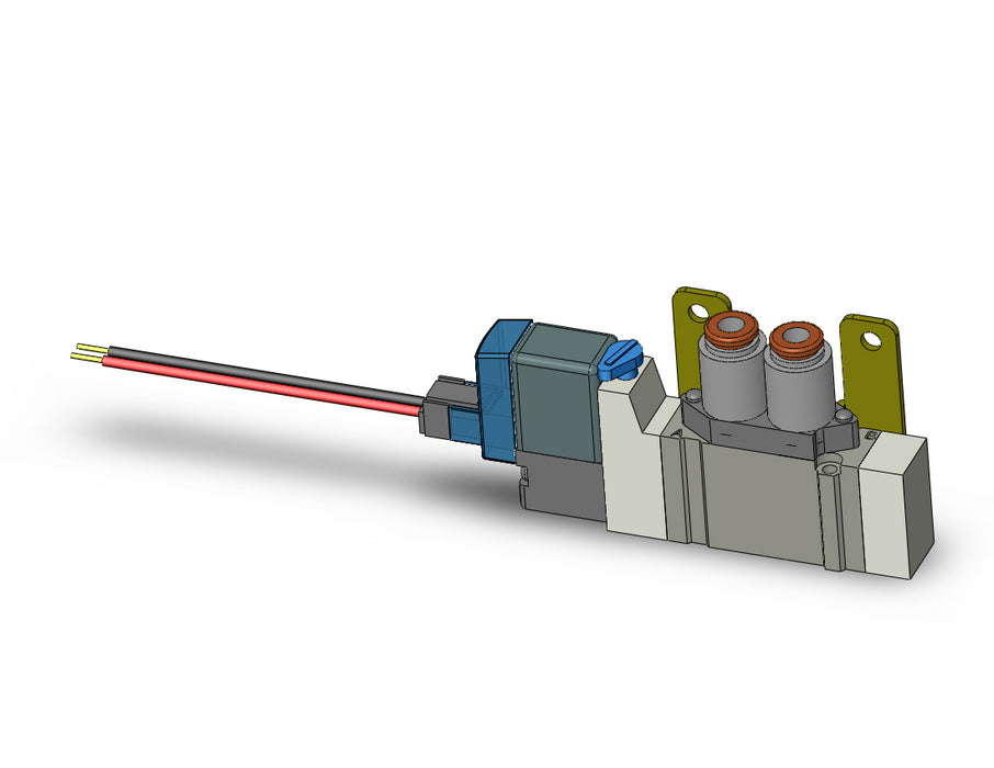 SY3120-5LUE-C4-F2 VALVE, SGL SOL, BODY PT (DC)