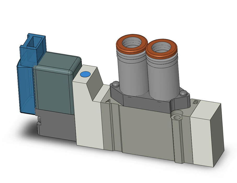 SY3120-5MOU-N7 VALVE, SGL SOL, BODY PT (DC)
