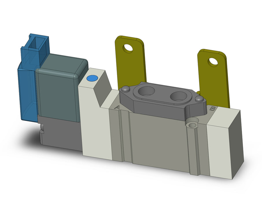 SY3120-5MOZ-M5-F2 5 port solenoid valve