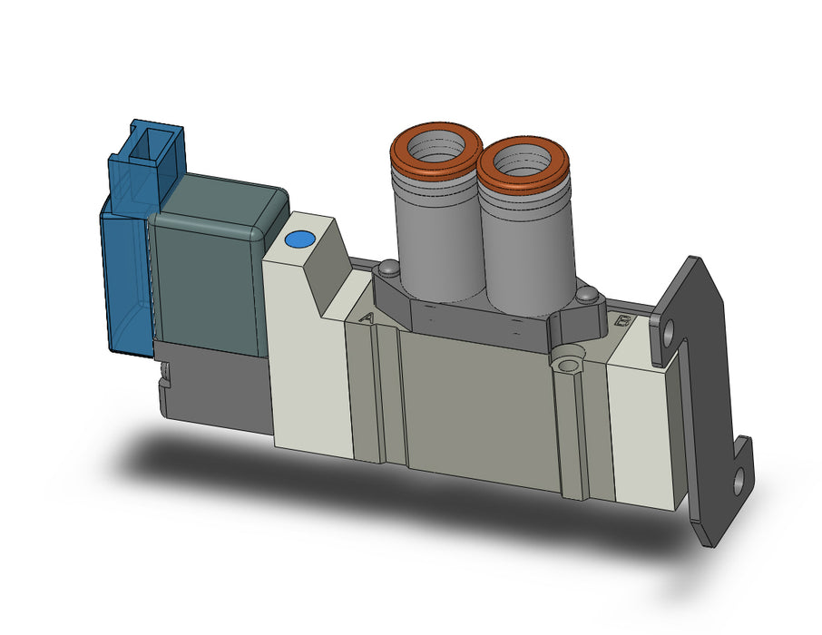 SY3120-5MOZ-N7-F1 VALVE, SGL SOL, BODY PORTED