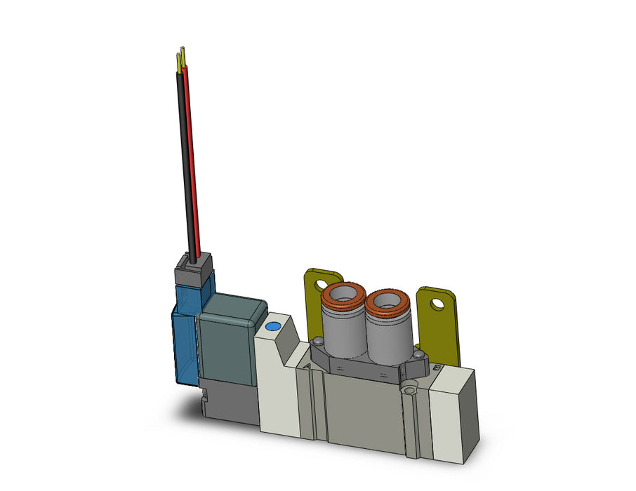 SY3120-5MU-C6-F2 VALVE, SGL SOL, BODY PT (DC)