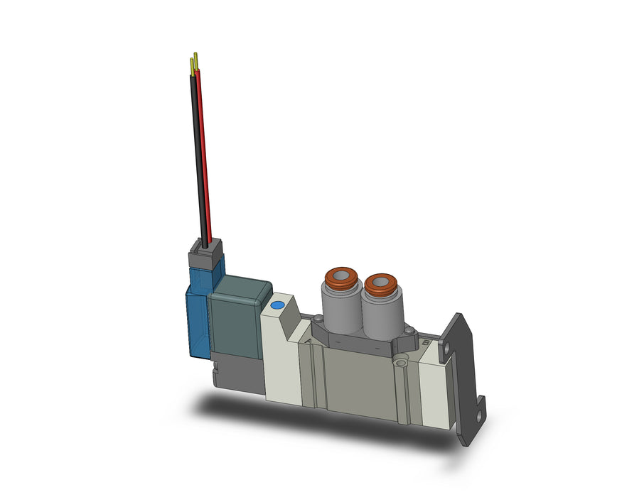 SY3120-5MZ-C4-F1 2 POS SGL, 24VDC, LEAD WIRE