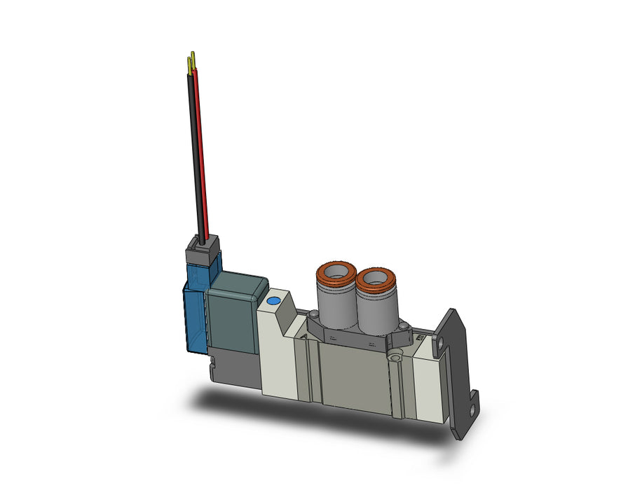 SY3120-5MZ-C6-F1 VALVE, SGL SOL, BODY PT (DC)